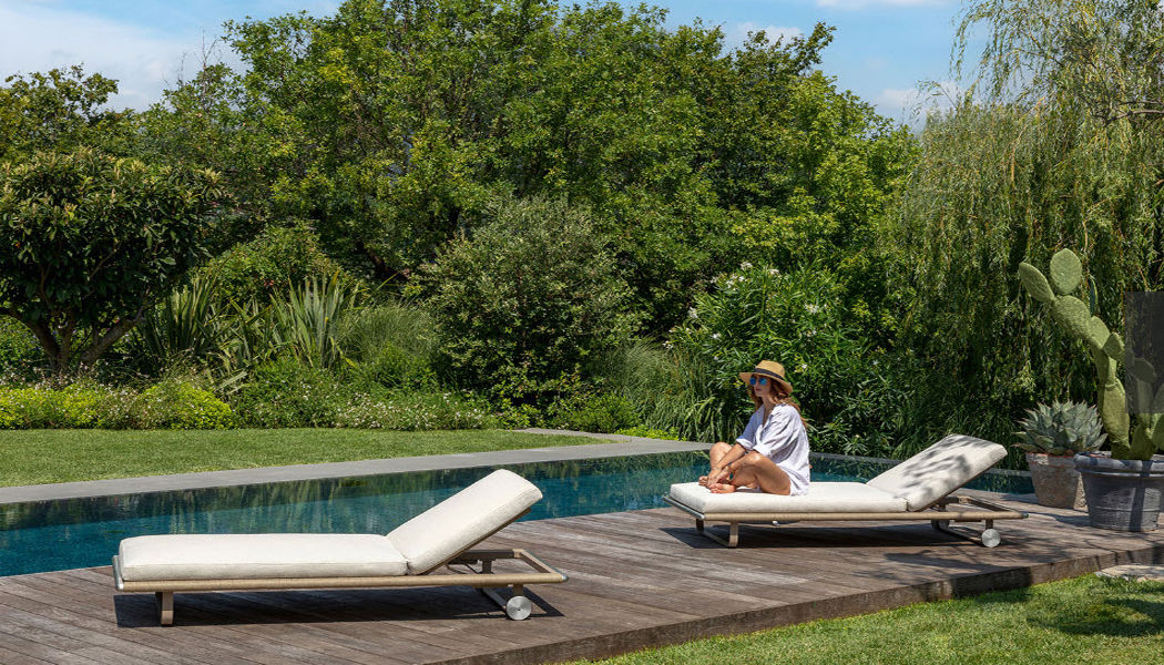 ITALY DREAM DESIGN Bain de soleil Chaises longues Jardin Mobilier  | 