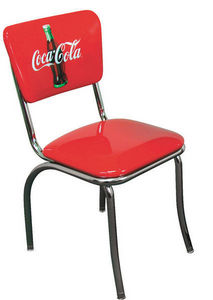 US Connection - chaise de diner coca cola - Chaise