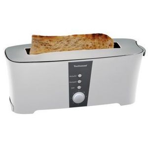 TECHWOOD - grille pain techwood blanc ou noir - couleur - bla - Toaster