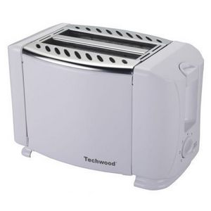 TECHWOOD - grille pain blanc design - Toaster
