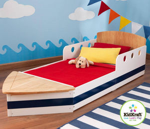 KidKraft - lit pour enfant bateau 184x81x51cm - Lit Enfant