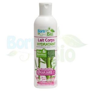 BORN TO BIO - lait corps hydratant bio aloe & bambou activ nutri - Lait Corporel