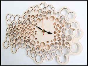 BUN Design - bubble duvar saatİ - Horloge Murale
