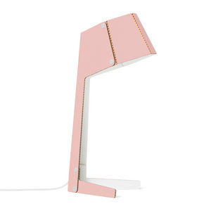 & BROS - compleated - lampe à poser carton rose h46cm | lam - Lampe De Bureau