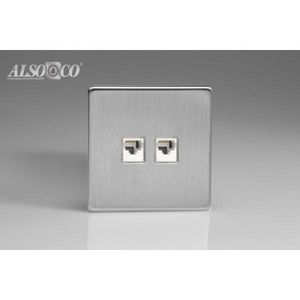 ALSO & CO - double rj45 socket - Prise Rj45