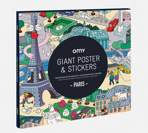 OMY - paris - Cahier De Coloriage