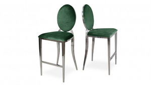 mobilier moss - palmyr vert - Chaise Haute De Bar