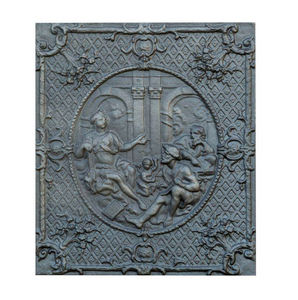 LUNAWAY CAST IRON - cm. 58×67 - Plaque De Cheminée