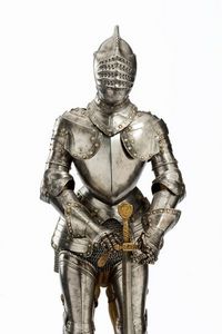 Peter Finer - a fine french model armour in late 16th century st - Armure