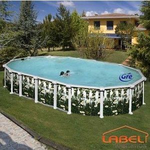 GRE - piscine gre asterales 915 x 470 x 132 cm - Piscine Hors Sol Tubulaire