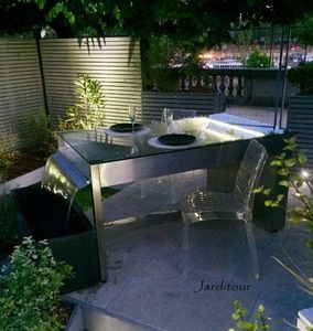JARDITOUR - 'table fontaine - Fontaine Centrale D'extérieur