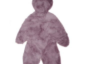 Pilepoil : Fausse Fourrure - ours - Tapis Enfant