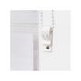 Store enrouleur-WHITE LABEL-Store enrouleur blanc 116 x 120 cm