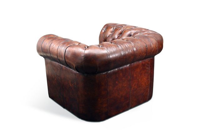 ROSE & MOORE - Fauteuil Chesterfield-ROSE & MOORE