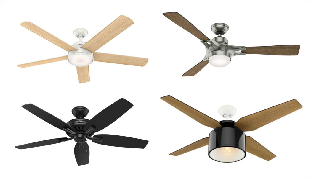 HUNTER Ceiling fan Air conditioning and ventilation House Equipment  | 