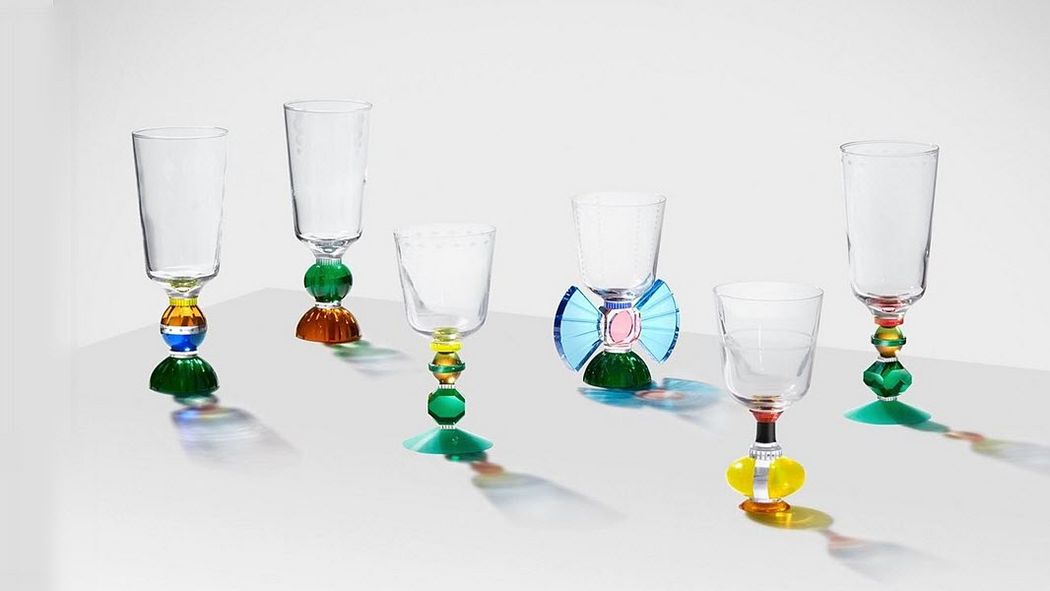 REFLECTIONS COPENHAGEN Goblet Glasses Glassware  | 