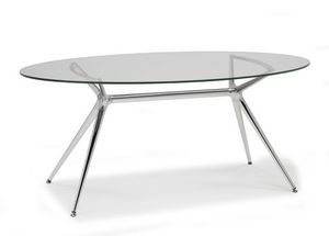 SCAB DESIGN - metropolis - Oval Dining Table