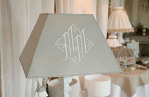 Escapades Champetres -  - Embroidered Lampshade