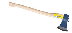 Outils Perrin - hache de bucheron en acier et bois 70x19,5cm - Lumberjack Ax