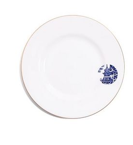 RICHARD BRENDON - plate gold  - Dinner Plate