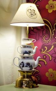 WAGNER PORCELAIN & JEWELLERY -  - Table Lamp