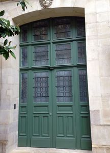 Asselin - restauration - Entrance Door