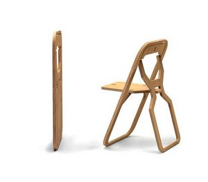 INFINE DESIGN OBJET - natural bamboo - Folding Chair