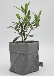 ROTIN ET OSIER - dafne gris - Plant Pot Cover