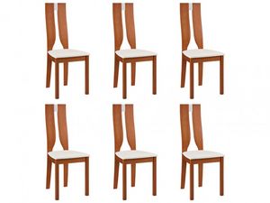 WHITE LABEL - chaise silvia - Chair