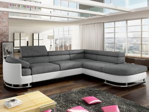 WHITE LABEL - canapé mysen - Corner Sofa