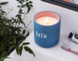 DESIGN LETTERS - bath - Scented Candle