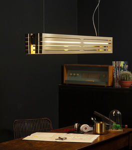 Dark - orgue s - laiton - Hanging Lamp