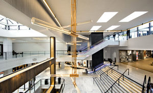 OLIVIER SAGUEZ - centre commercial - Interior Decoration Plan