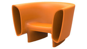 mobilier moss - bum bum orange - Garden Armchair