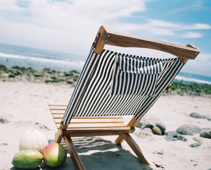 BUSINESS & PLEASURE - lauren's navy - Beach Chair
