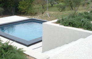 Rouviere Collection - margelle noire - Pool Border Tile