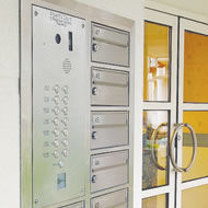 Safety Letter Box - door entry systems - Intercom