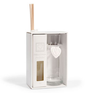 MAISONS DU MONDE - coffret diffuseur coeur céramique - Perfume Dispenser