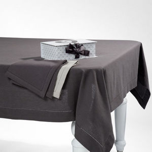 MAISONS DU MONDE - nappe unie anthracite 150x250 - Rectangular Tablecloth