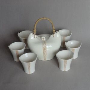 TERRE ET SONGES - mug design faïence blanche - Tea Cup