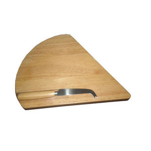 WHITE LABEL - planche à fromage en bois avec couteau - Cheese Plate