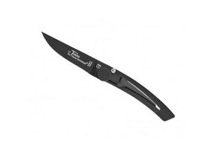 CLAUDE DOZORME - lame noire - Folding Knife