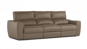 mobilier moss - ageda marron - 3 Seater Sofa