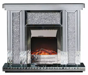 mobilier moss - anais -- - Electric Fireplace