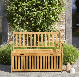 BOIS DESSUS BOIS DESSOUS - hanoï - Garden Bench With Storage