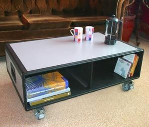 Q-Style -  - Coffee Table With Casters
