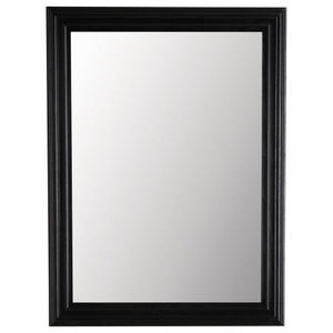 MAISONS DU MONDE - miroir napoli noir 90x120 - Mirror