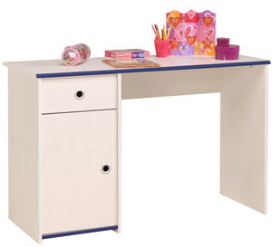 WHITE LABEL - bureau enfant simple coloris pin memphis - Children's Desk
