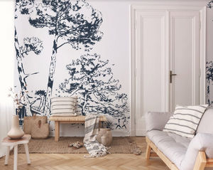 ISIDORE LEROY - les pins - Wallpaper