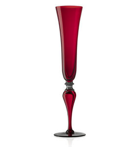 NASONMORETTI - superbe red - Champagne Flute